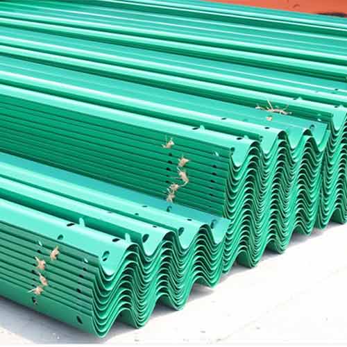 Traffic Safety Highway Guardrail Road Barrier Roadway Corrugated Steel W Beam Guardrails High-speed Highway Guardrail